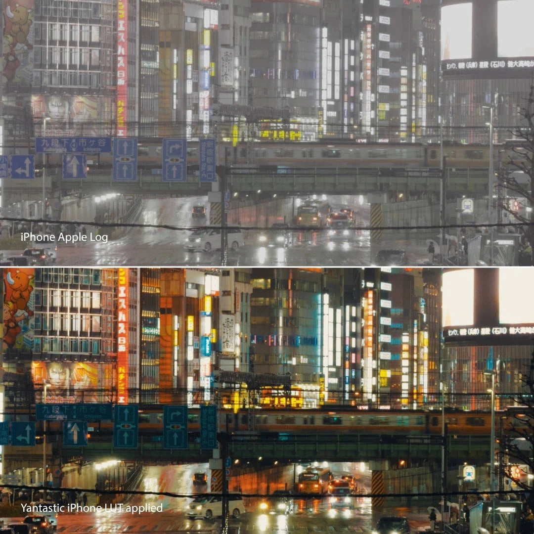 iPhone Apple Log LUTs